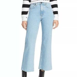 Rag and Bone Wide Leg Justine Jeans